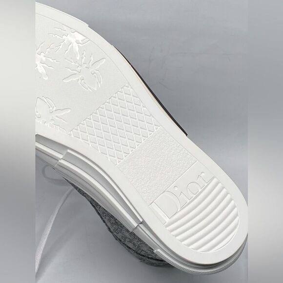 Dior B23 High Top 'Dior Oblique - Ruthenium Jacquard Sneakers size 43/us size 10 - Picture 15 of 15